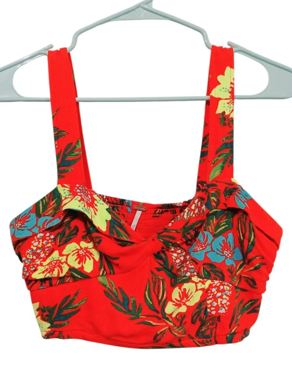 Free People Blue Horizon Tropical Floral 2-Piece Coordinating Matching Set - 4